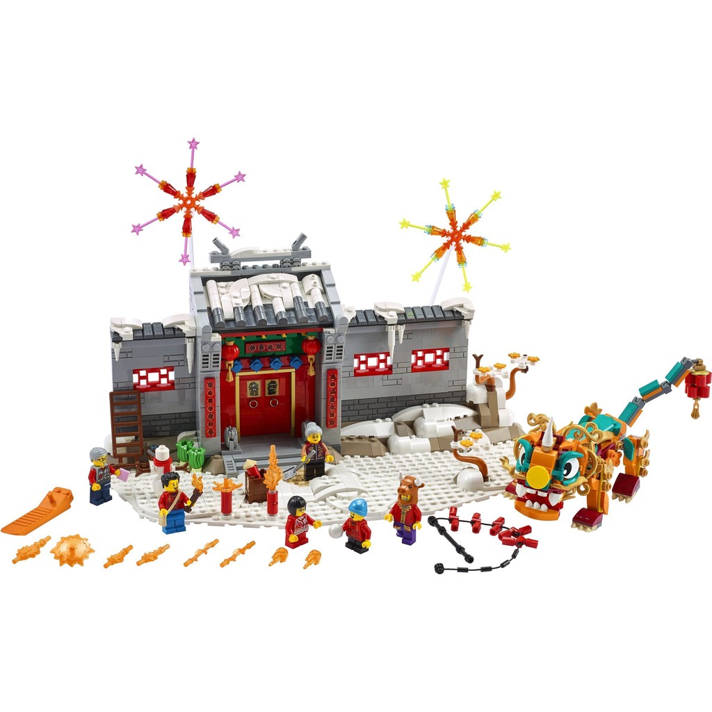 LEGO 80106 Sự Tích Niên Thú (Tết 2021) - Story of Nian
