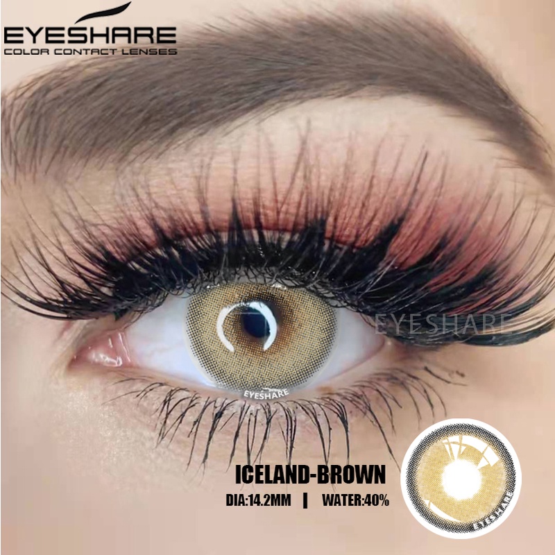 EYESHARE [Hàng mới về] Set 2 kính áp tròng GEM JEWEL Series 12 màu tùy chọn tiện dụng