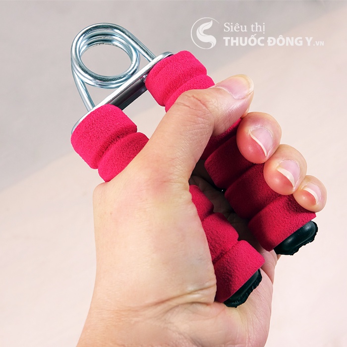 Dụng cụ tập tay, tập lực cho người chấn thương, sau tai biến: Bóng gai cao su, Bi Lăn Tay Inox và Kìm tập tay