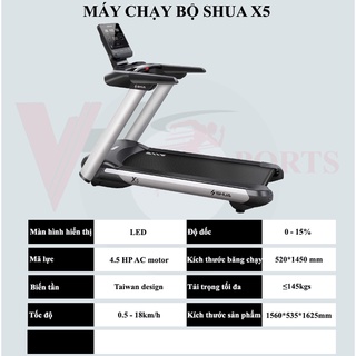 Máy chạy bộ SHUA X5 mã SH-T6500A