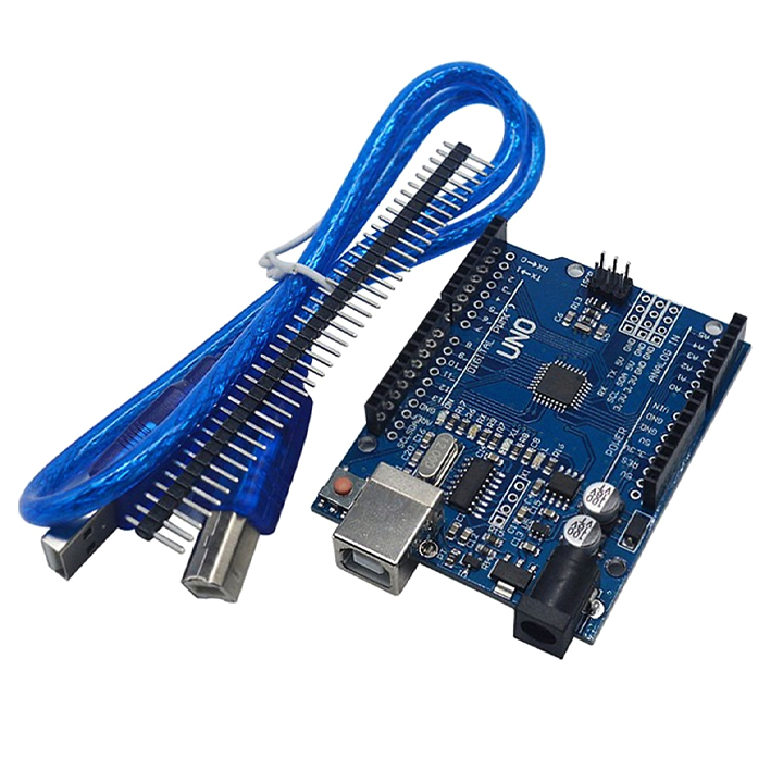 Kit Arduino R3 Chip Dán Giá Rẻ - Tặng Kèm Cáp Nạp Code - NTHN