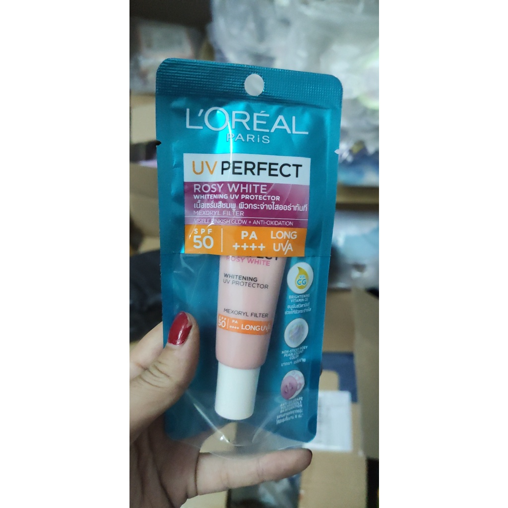 (mẫu cũ) Kem chống nắng Loreal Paris UV Perfect trắng sáng tức thì 15ml