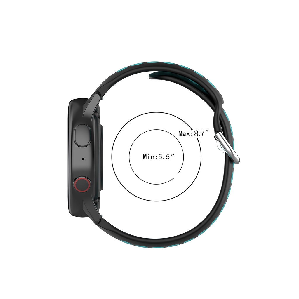 Dây đeo silicone cho đồng hồ thông minh Samsung Galaxy Watch 3 41mm 45mm Galaxy 42mm 46mm Gear S3