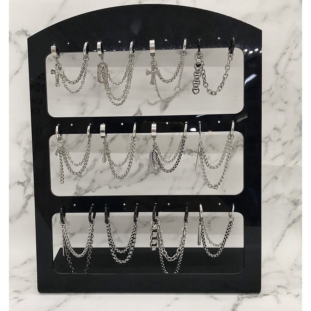 KHUYÊN XÍCH 2 LỖ CÁ TÍNH / THÉP Y TẾ KHÔNG HAN RỈ CAO CẤP