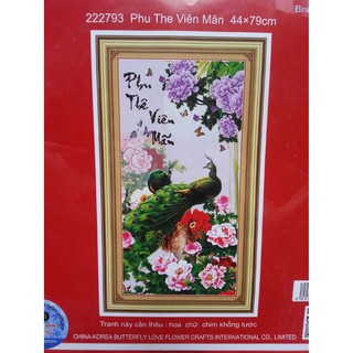 Tranh thêu phu thê viên mãn 222793
