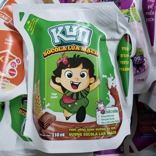 Sữa Kun cam/dâu/nho/socola túi 110ml
