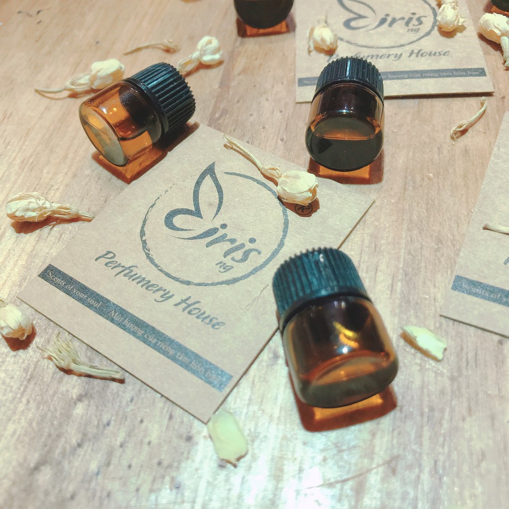 Vial Nước Hoa, Mẫu Thử Nước Hoa Handmade IRIS PERFUME, Mùi HERMIONEE, Tông Ngọt Dịu Thanh Mát, Dành Cho Nữ