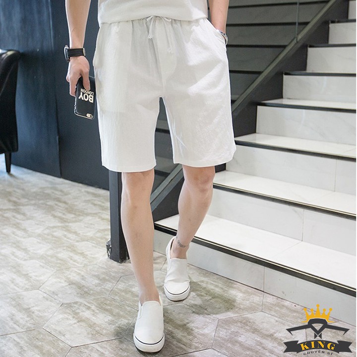 Quần short đùi Nam KING caravat secondhand thể thao năng động co giãn tốt giá rẻ N02