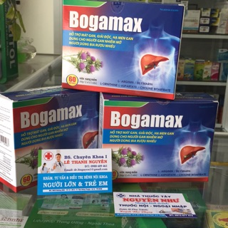 ✅(chính hãng date xa) BOGAMAX-viên bổ gan,giải độc gan