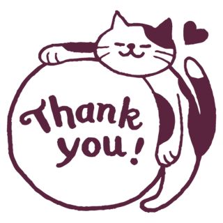 Thank you sticker