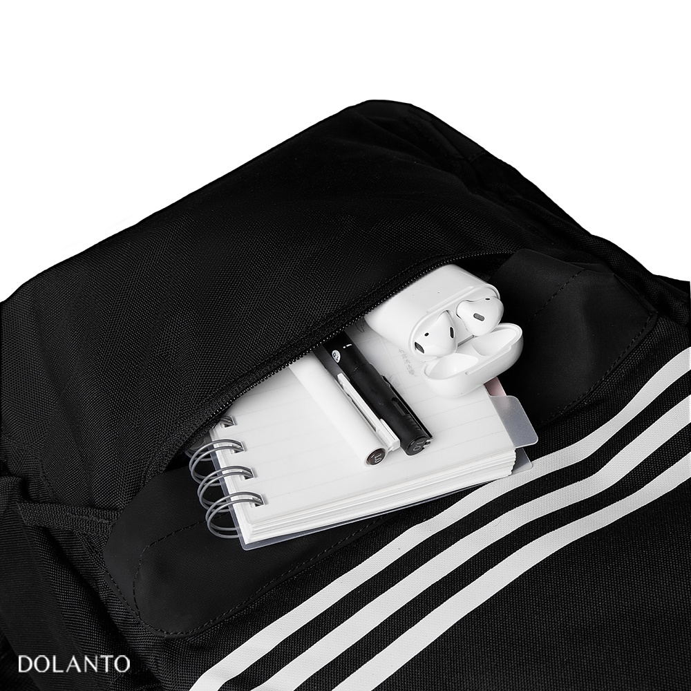 Balo Đẹp Đựng Laptop SPORT Vải Canvas Chống Thấm Nước Unisex Nam Nữ Đi Học Đi Chơi DOLANTO.