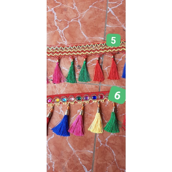 Rèm thổ cẩm đa dạng mẫu mã trang trí xe tải/1m