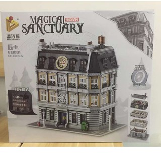 Đồ chơi Lắp ghép Mô hình  PANLOS DC Hero 613001 Doctor Strange's Sanctum 6040pcs MOC-30628 Super Hero