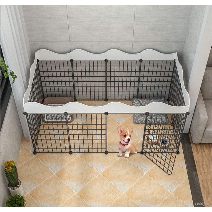 { CHUỒNG QUÂY CHO PET SIÊU DỄ THƯƠNG TẶNG CHỐT GẮN VÀ BÚA}
