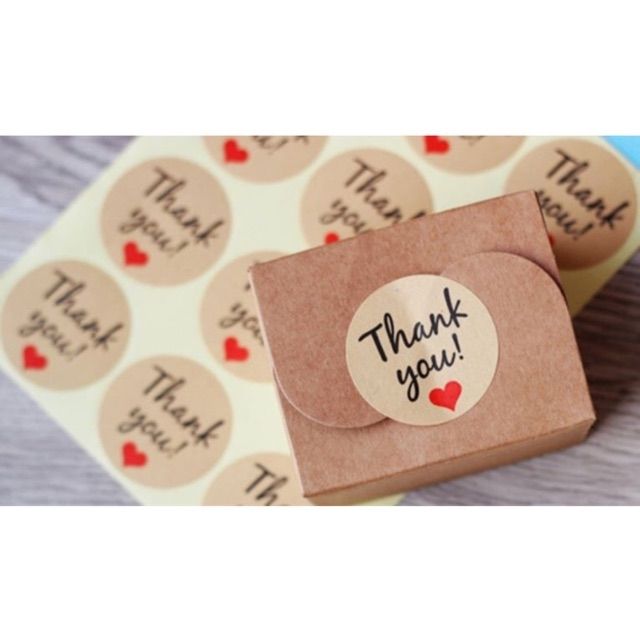 Tem thank you (1 cái) 3cm