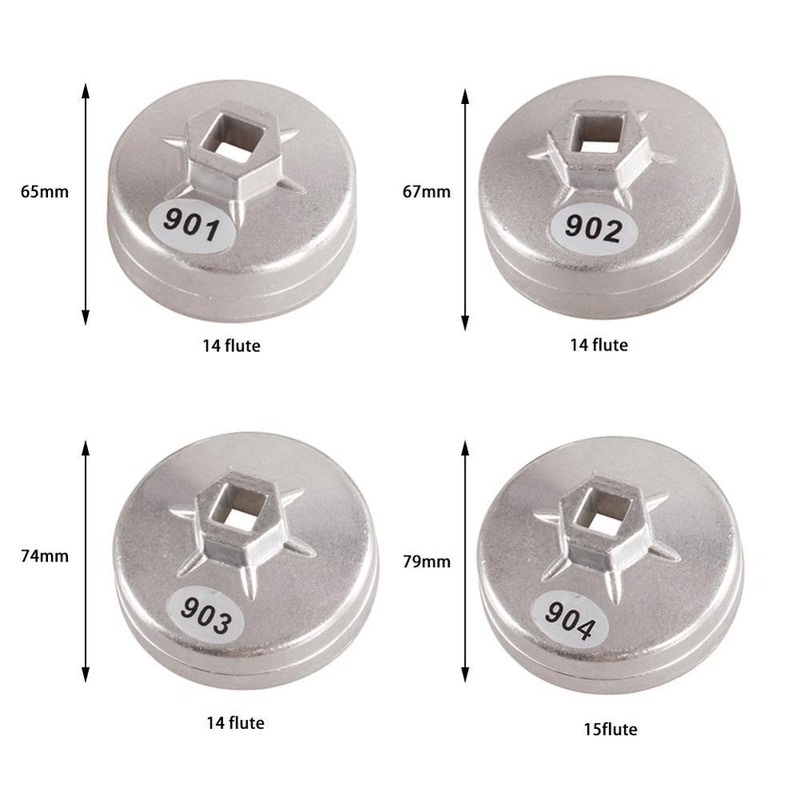 Cờ lê lọc dầu 15 lưỡi 79mm cho xe Hyundai/Ford/Honda/Bmw