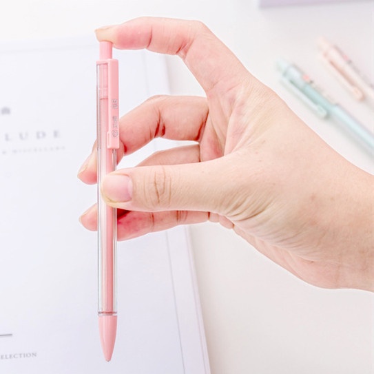 Bút Chì Cơ Trong Suốt Đơn Giản Dành Cho Học Sinh