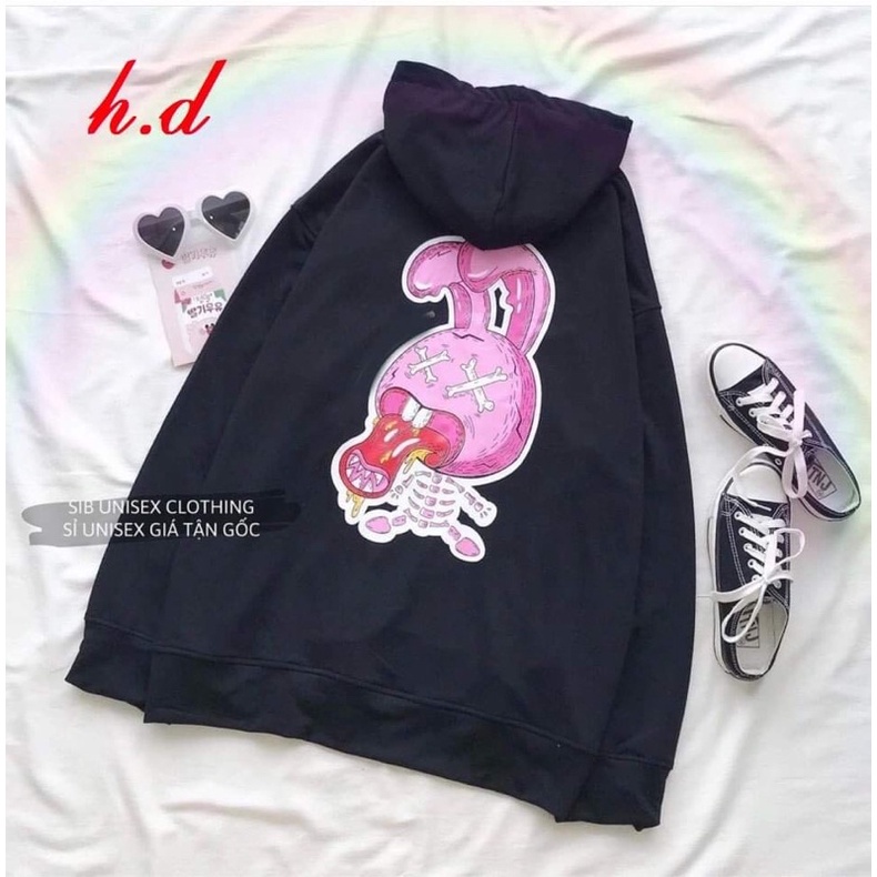 Áo khoác hoodie dây kéo Dergy UlzzangHodie nữ form rộng dài vải nỉ chất đẹp giá rẻ không xù lông hàng quảng châu