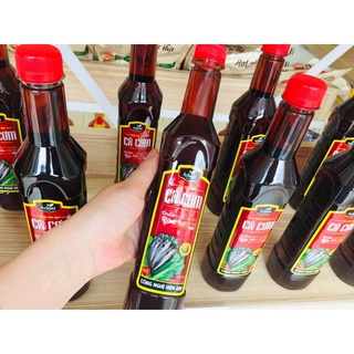 NƯỚC MẮM NGON ASHIMI CÁ CƠM 500ML (tặng 1 chai nước tương 230ml)