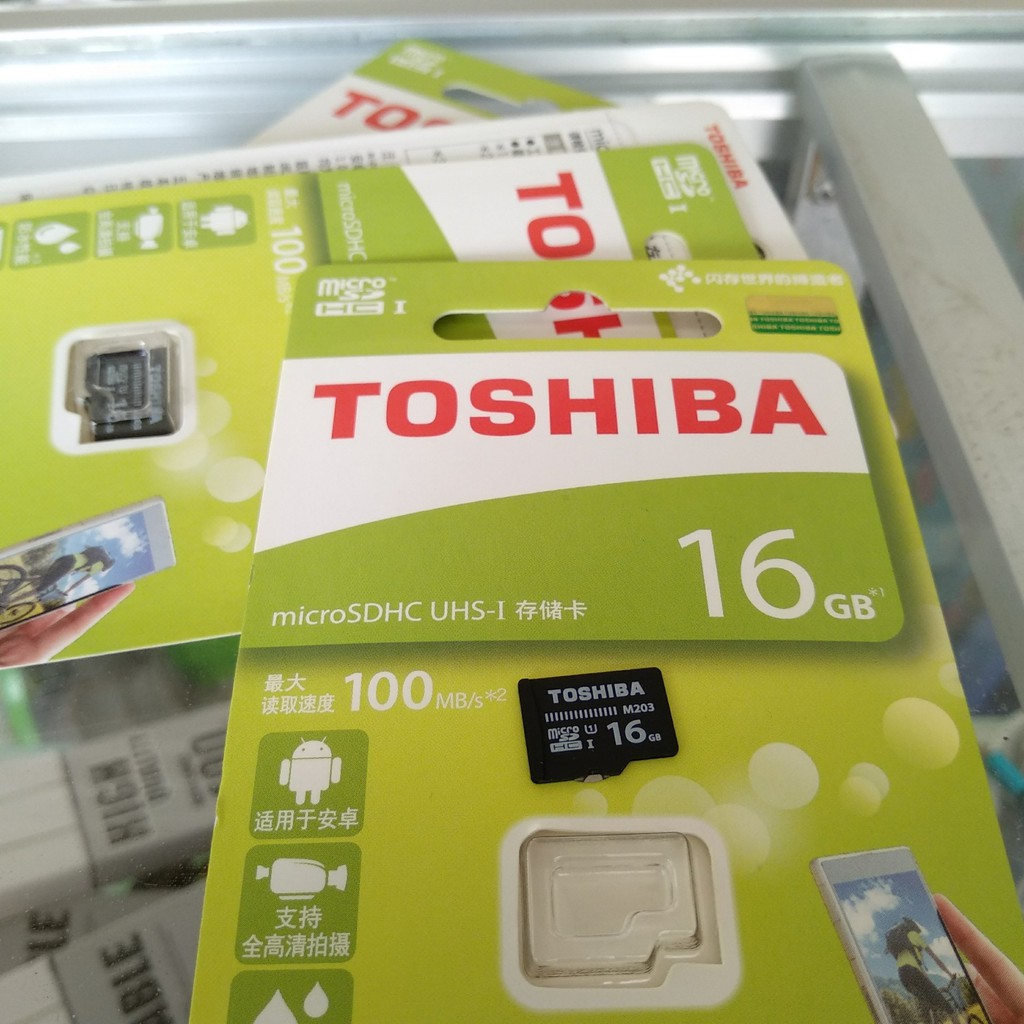 Thẻ Nhớ Toshiba Micro SD 16GB 32G 64Gb Cho Camera Hành Trình Cam IP Điện thoại Thẻ Nhớ Chính Hãng Rẻ | BigBuy360 - bigbuy360.vn