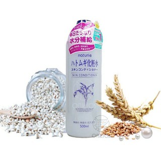 Nước hoa hồng ý dĩ nội địa Nhật 🌈FREESHIP🌈 Nước hoa hồng Naturie Hatomugi