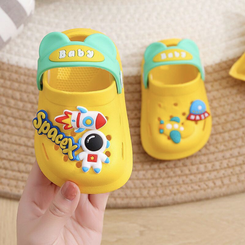 Sục crocs siêu nhẹ cho bé hàng quảng châu cao cấp mềm êm