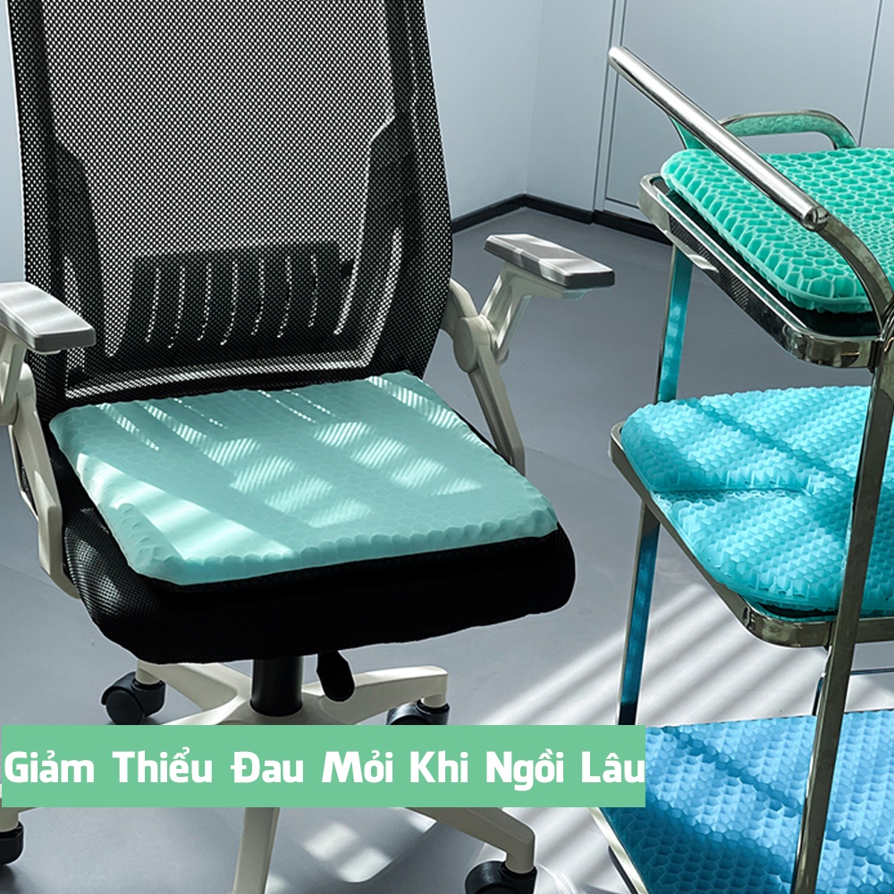 Đệm Ngồi Lót Mông Silicon Thế Hệ Mới 2022 Giảm Thiểu Đau Nhức Mỏi Khi Ngồi Lâu