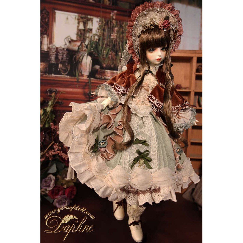 Búp bê bjd 1/4 spot gem noble doll 1/4 bjd daphne doll story chính hãng 1/4 d doll