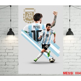 Poster decal dán tường cầu thủ Messi