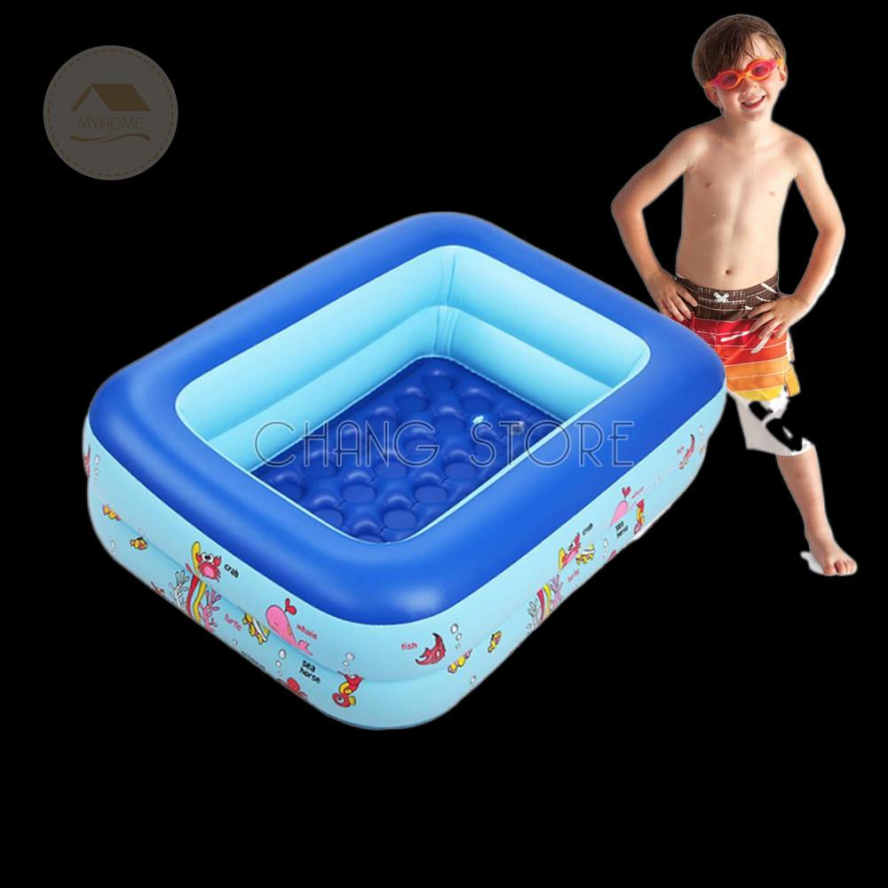 HOME Bể Bơi Phao Hơi Cho Bé, Hồ Bơi Bơm Hơi Thành Cao Đủ Size Cho Trẻ Em Có Kèm Bơm