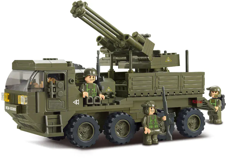 đồ chơi trẻ em Lego Sluban M38-B0302 Quân Đội Cho Bé