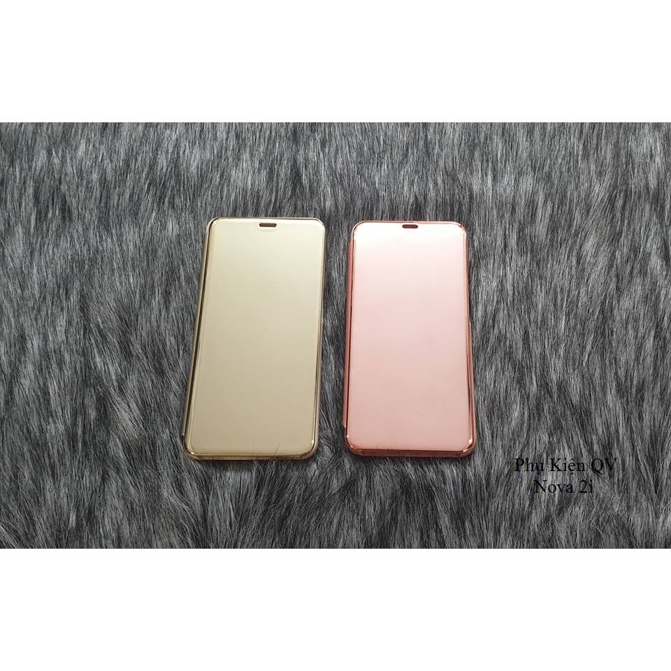 Bao Da Clear View Cover Huawei Nova 2i