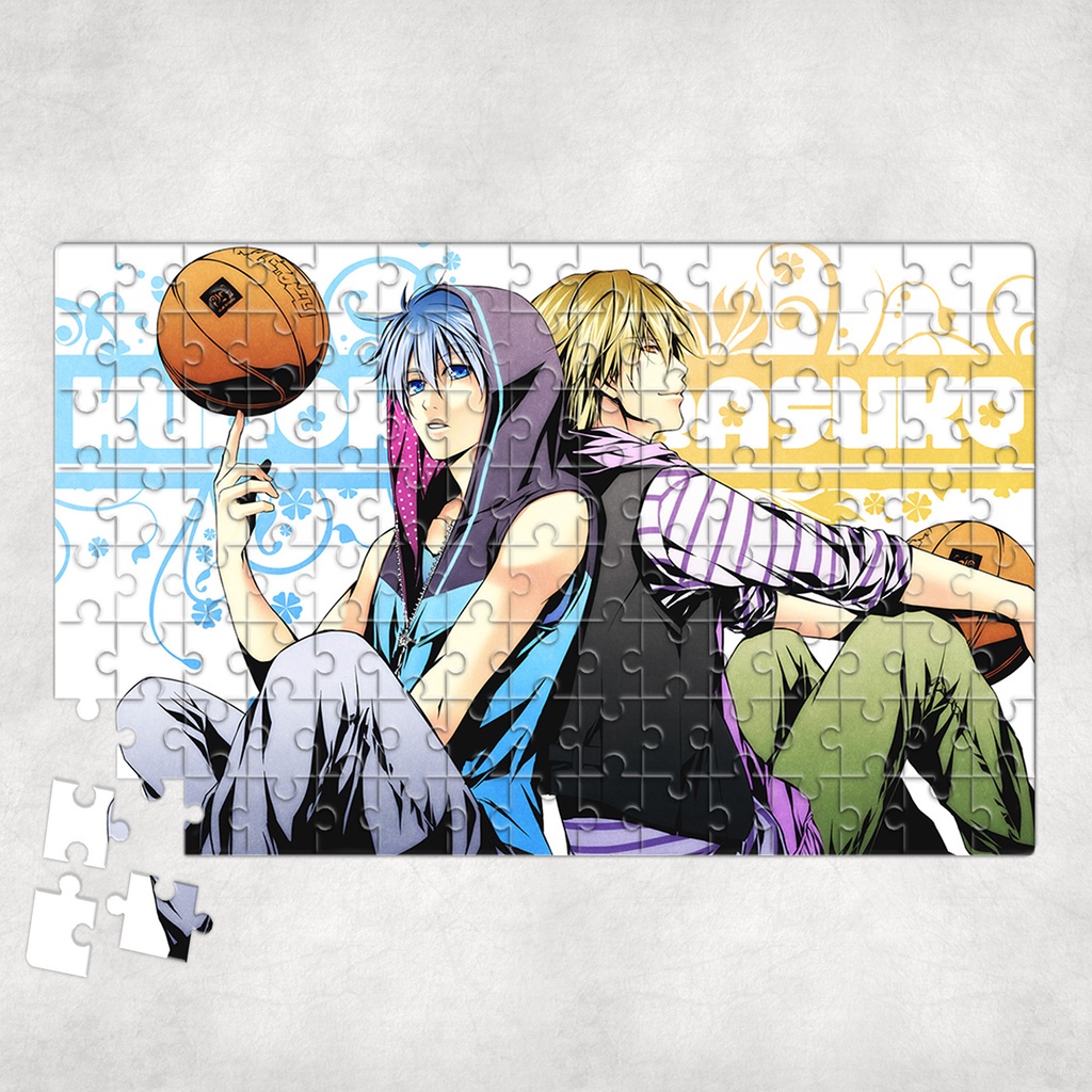 Tranh ghép hình A4, A5 Anime, xếp hình KUROKO S BASKETBALL - Mẫu 1