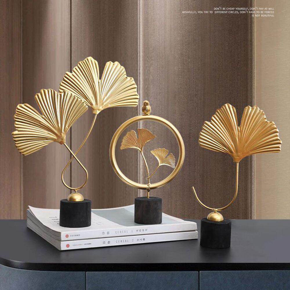 CONOPERY Đồ trang trí Lá Cây Nghệ Thuật Màu Vàng Dùng Trang Trí Nhà Cửa