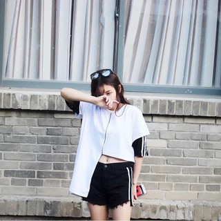Áo kiểu lệch tà nữ cá tính