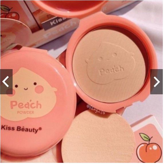 Phấn nén Kiss Beauty phiên bản trái đào Peach Powder | BigBuy360 - bigbuy360.vn