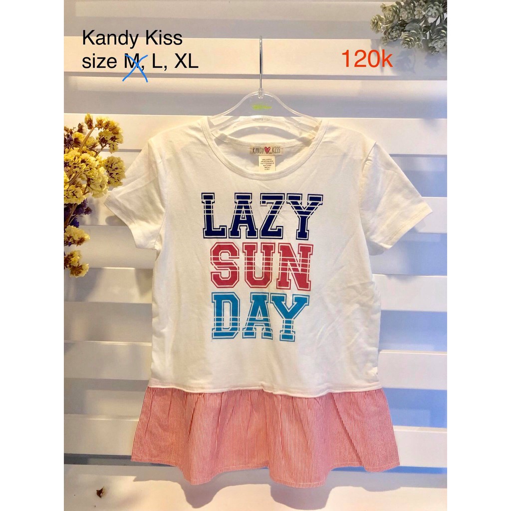 Áo thun Kandy & Kiss cho bé gái hàng xuất xịn