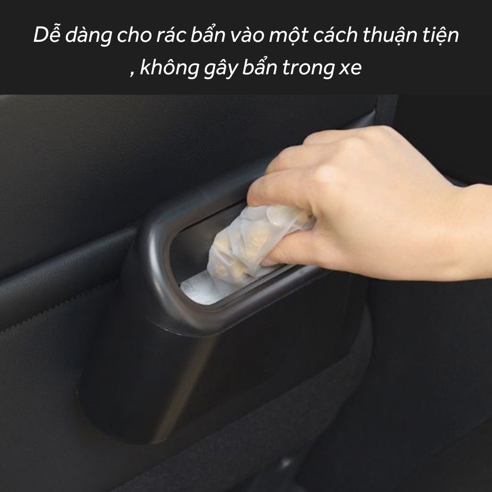 Thùng rác mini , Thùng rác ô tô , thùng rác bảo vệ môi trường dùng trong xe ô tô xe hơi đa năng tiện dụng TIME HOME | BigBuy360 - bigbuy360.vn