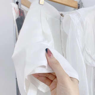 SET ÁO BÈO CỔ TAY LOE + QUẦN SHORT