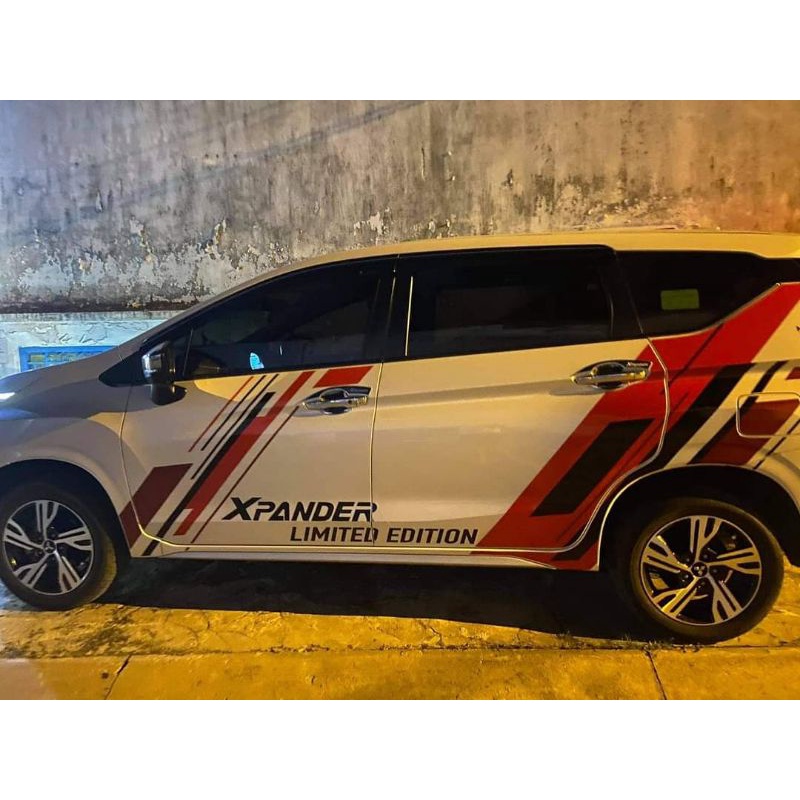 Bộ tem xe Xpander limited edition phong cách trẻ trung cá tính.