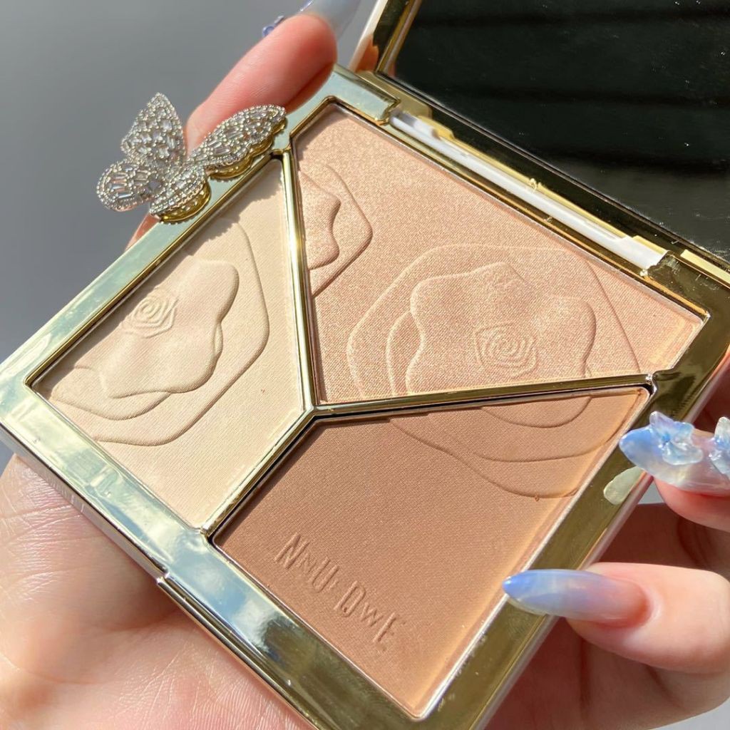 (Hàng Mới Về) Bảng Phấn Tạo Khối 3d 3 Màu Lâu Trôi Dành Cho Trang Điểm | BigBuy360 - bigbuy360.vn