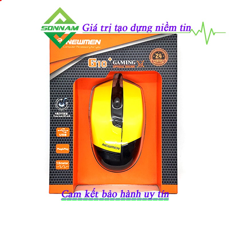 Chuột Gaming NEWMEN G10 Plus Chính Hãng - Bảo Hành Đổi Mới