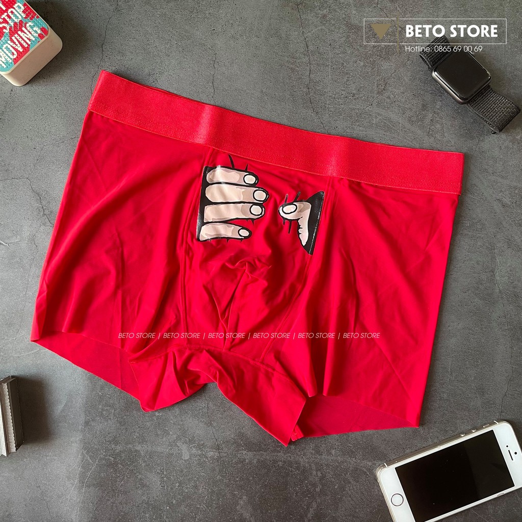 Quần Lót Nam, Sịp Đùi Thun Lạnh Bàn Tay Cao Cấp