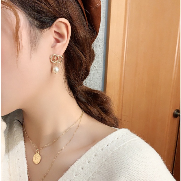 Bông tai OC hoa tai  phong cách Hàn Quốc siêu xinh shop Phụ Kiện Tiên Tiên