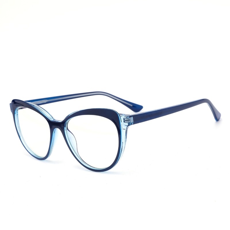 Mắt Kính TR90 Gọng Tròn Chống Ánh Sáng Xanh Thời Trang