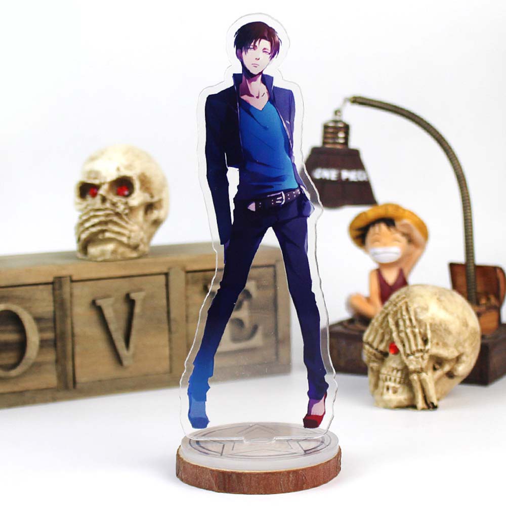 Thẻ Đứng EPOCH Phong Cách Mô Hình Nhân Vật Levi Ackerman Trong Attack On Titan Độc Đáo