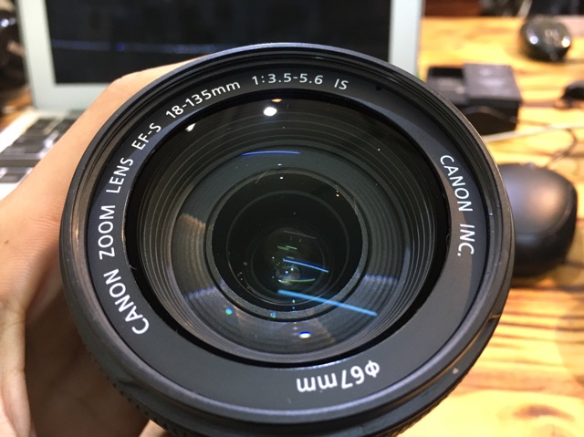 Lens canon tele 18-135mm 3.5-5.6 is