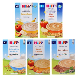 Bột ăn dặm HiPP 4m+ 250g - Có chứa sữa