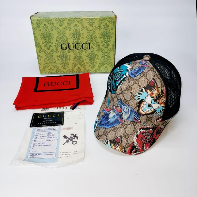 Nón kết lưới thú gc Mũ lưỡi trai Gc cáo loang cực đẹp full box hộp (Nón Thiết Kế)