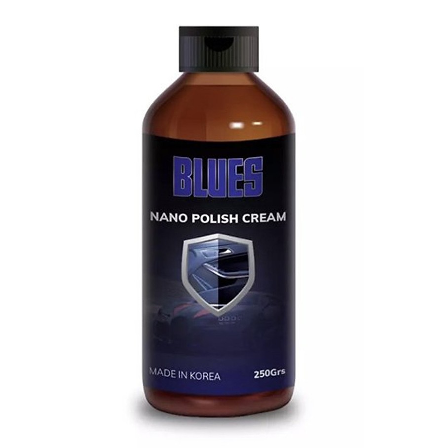 Chai Xịt Đánh Bóng, Phục Hồi Nhựa, Lốp, Tablo Xe, Đồ Da Blues Nano Polish Cream
